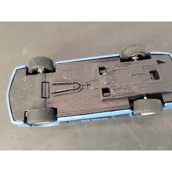 BMW 635CSi SS-907 Sunnyside Racers Vintage 1/41 Diecast Car Works With O Scale - Picture 9 of 10